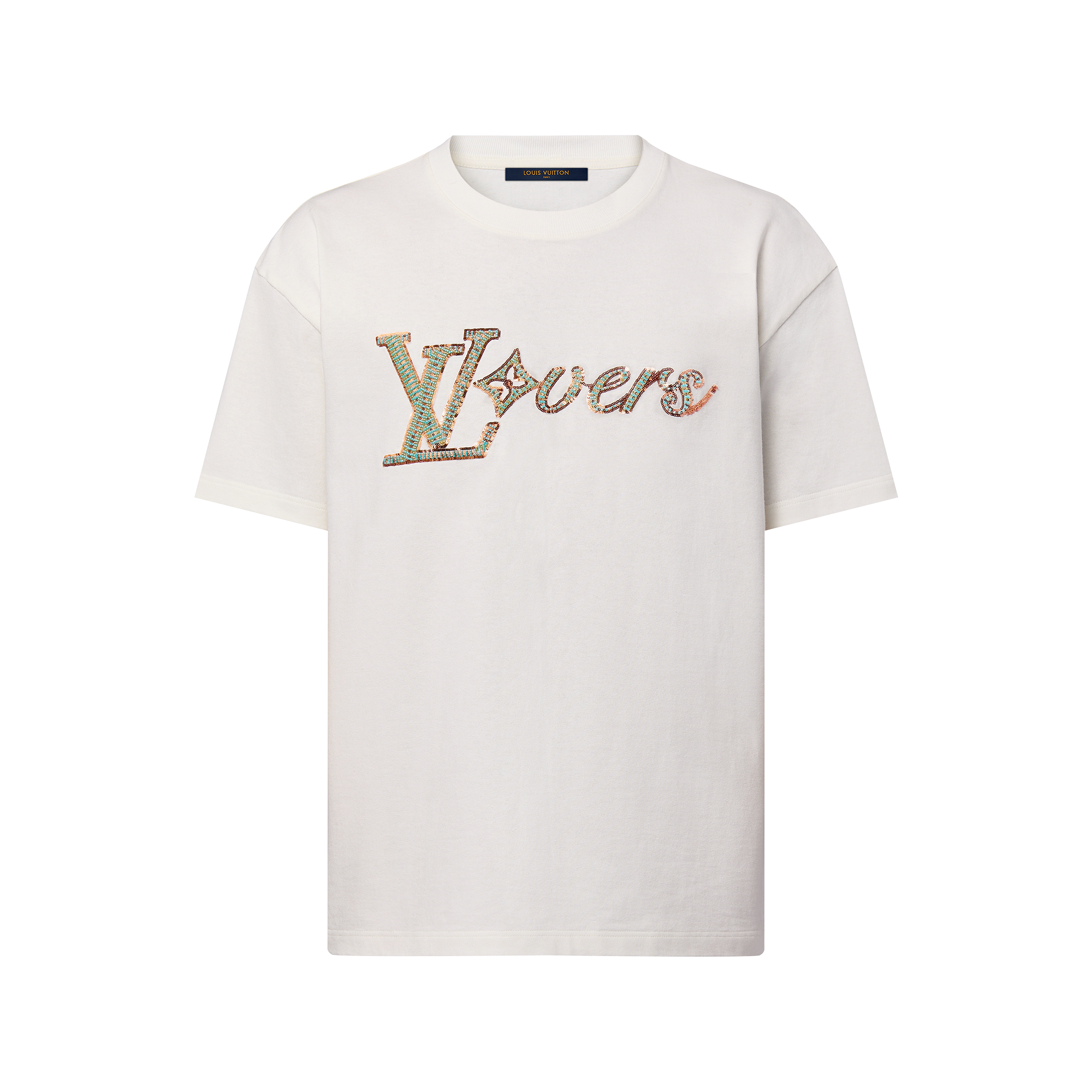 Camiseta de Manga Curta Bordada - Ready-to-Wear | LOUIS VUITTON ®